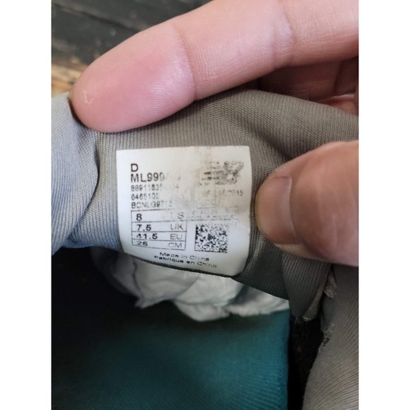 2015 New Balance 999 Grey/Orange Running Shoes ML999 Men 8 - Picture 6 of 6